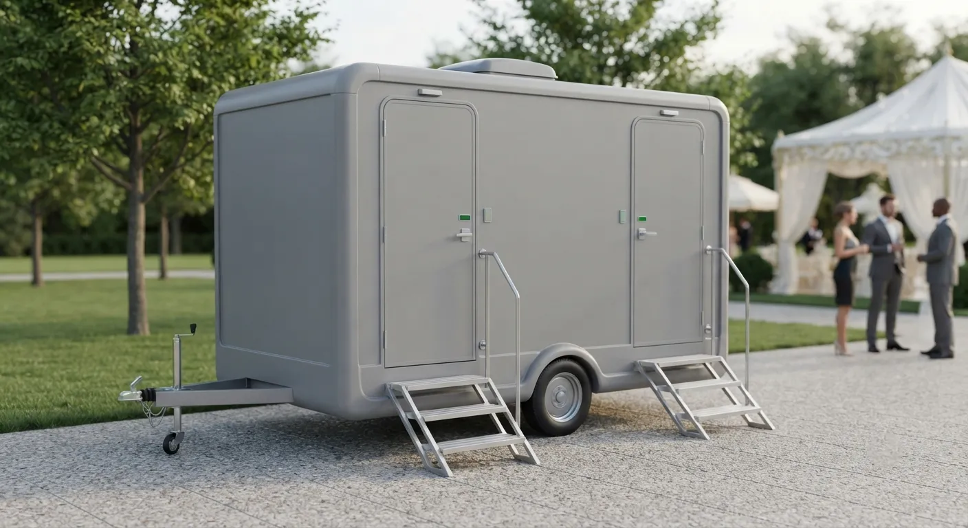 2 Stall Restroom Trailer in Seattle, WA