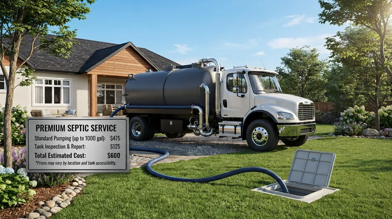 Septic Tank Pumping Cost in Seattle, WA